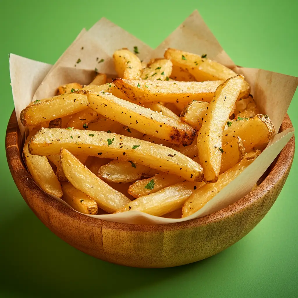 Frites avec peau