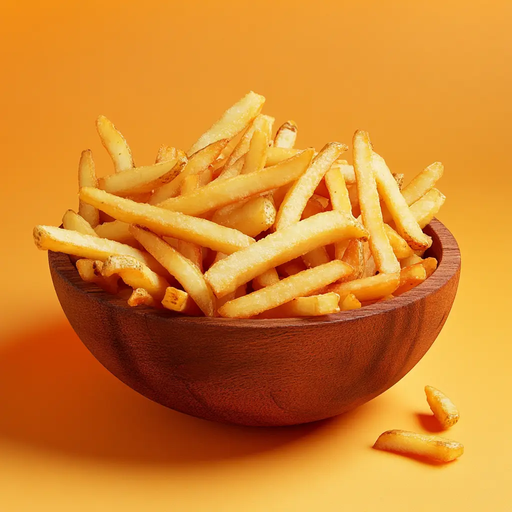 Frites épluchées
