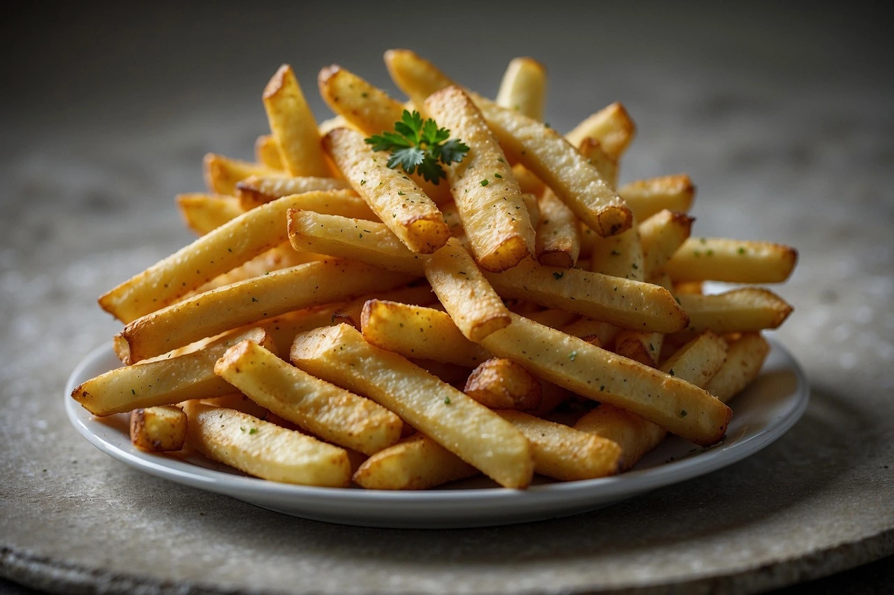 Les atouts de la frite fraiche se ressentent dans cette belle assiette