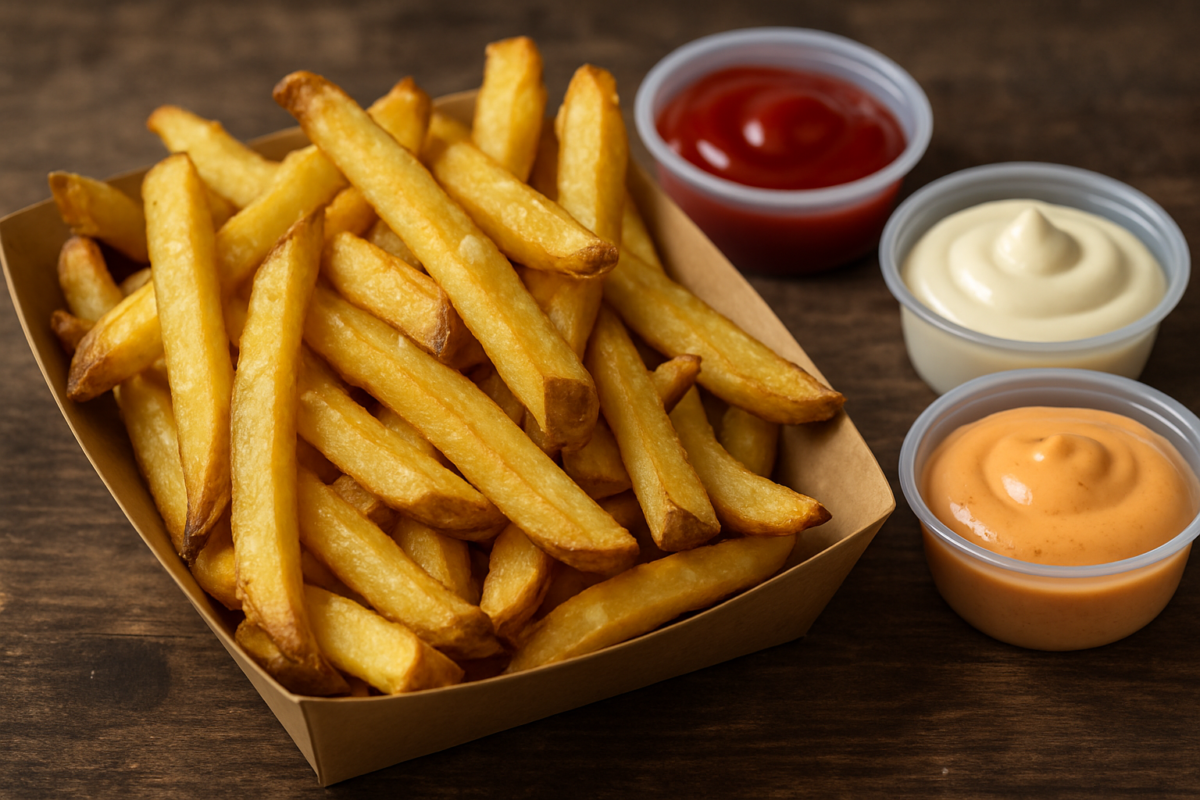 Travailler avec un bon fournisseur de frites crues à Paris